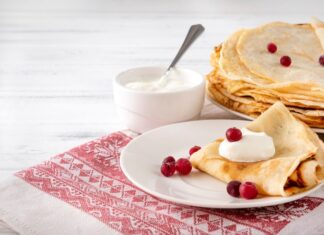 Манник с творогом и манкой