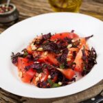 Салат со свеклой и морской капустой