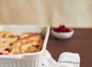 Сладкая рисовая запеканка в духовке