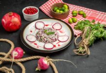 Салат из свеклы с луком