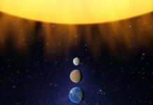 Уран и Юпитер в соединении