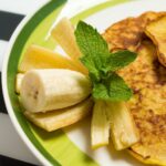 Банановые оладьи с рисовой мукой