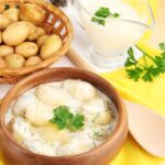 Молочный суп с клецками: рецепт