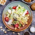 Салат с копченой курицей