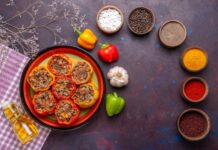 Фаршированные перцы в мультиварке