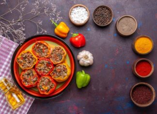 Фаршированные перцы в мультиварке