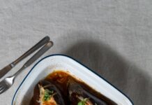 Куриная печень с сыром в духовке