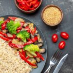 Кускус с мясом и овощами