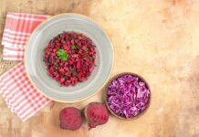 Классический свекольник из вареной свеклы