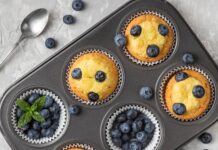 Кексы в форме для выпечки