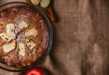 Пирог с бананами в духовке: рецепт