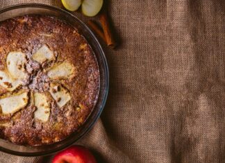 Пирог с бананами в духовке: рецепт