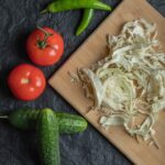 Капуста с огурцом и болгарским перцем: простой и вкусный салат