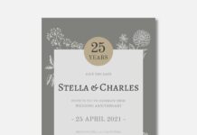 Приглашение на юбилей 45 лет