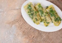 Постные голубцы с рисом и овощами