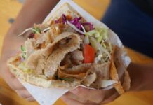 Шаверма из свинины в домашних условиях